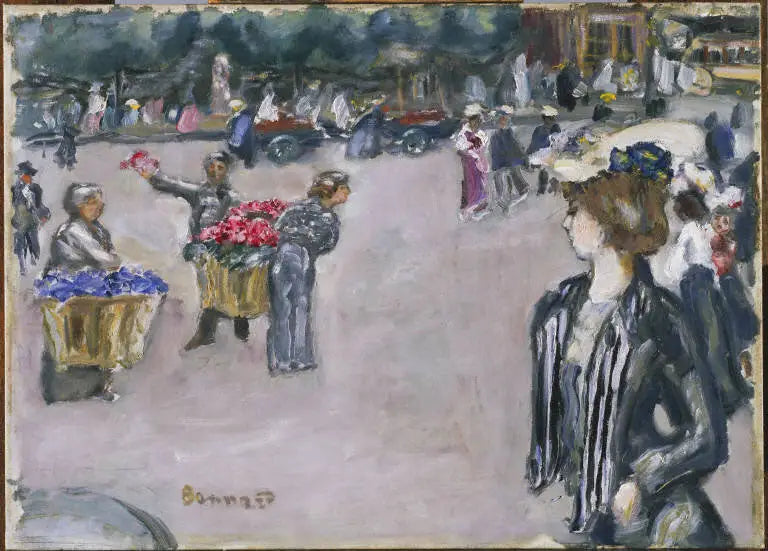 Straßenszene - Pierre Bonnard