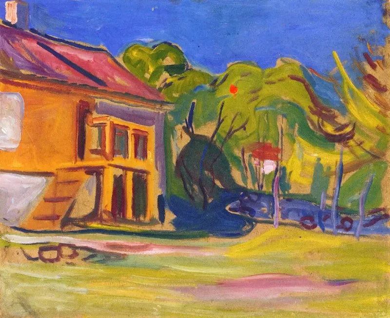 Munchs Haus in Åsgardstrand - Edvard Munch