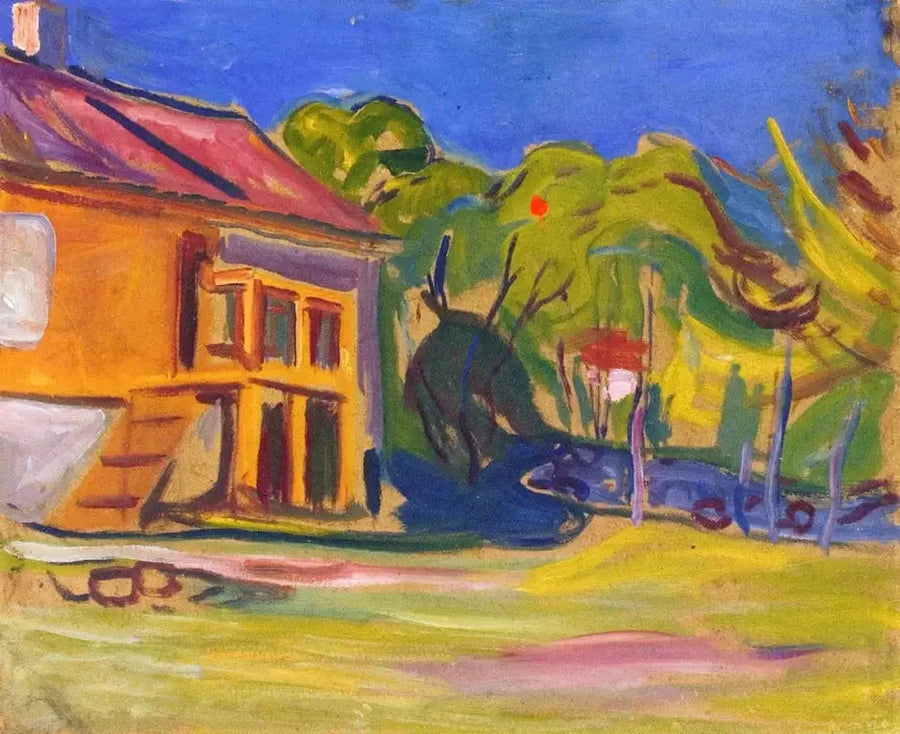Munchs Haus in Åsgardstrand - Edvard Munch