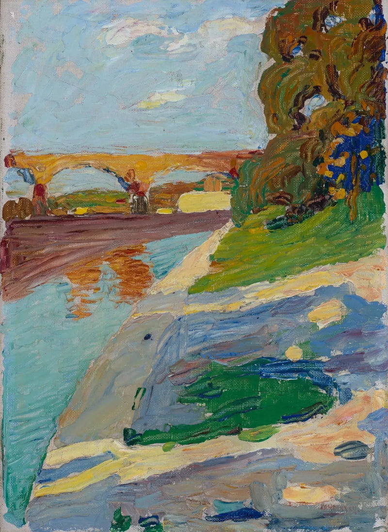 München - Die Isar - Vassily Kandinsky