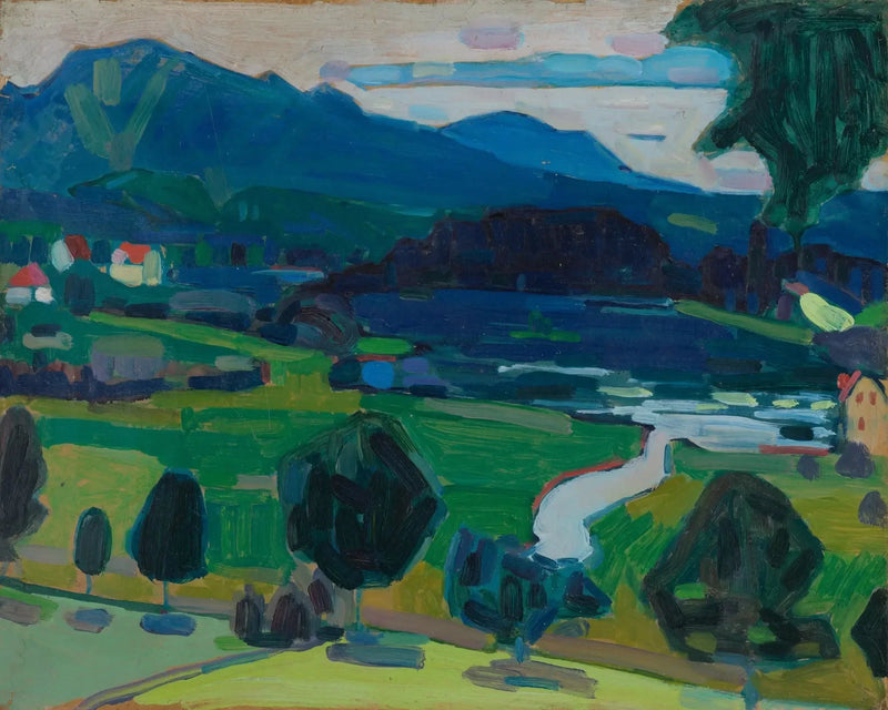 Murnau - Blick auf den Staffelsee - Vassily Kandinsky