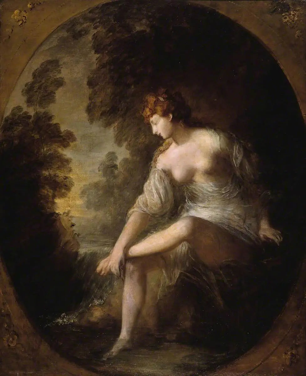 Musidora - Thomas Gainsborough image 1 copie de tableau peinte à la main