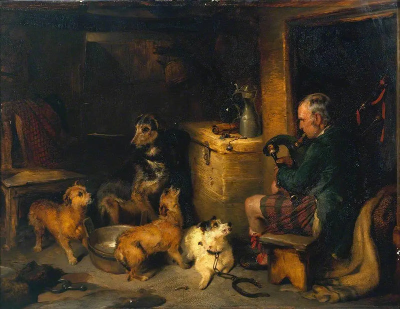 Highland-Musik - Edwin Henry Landseer