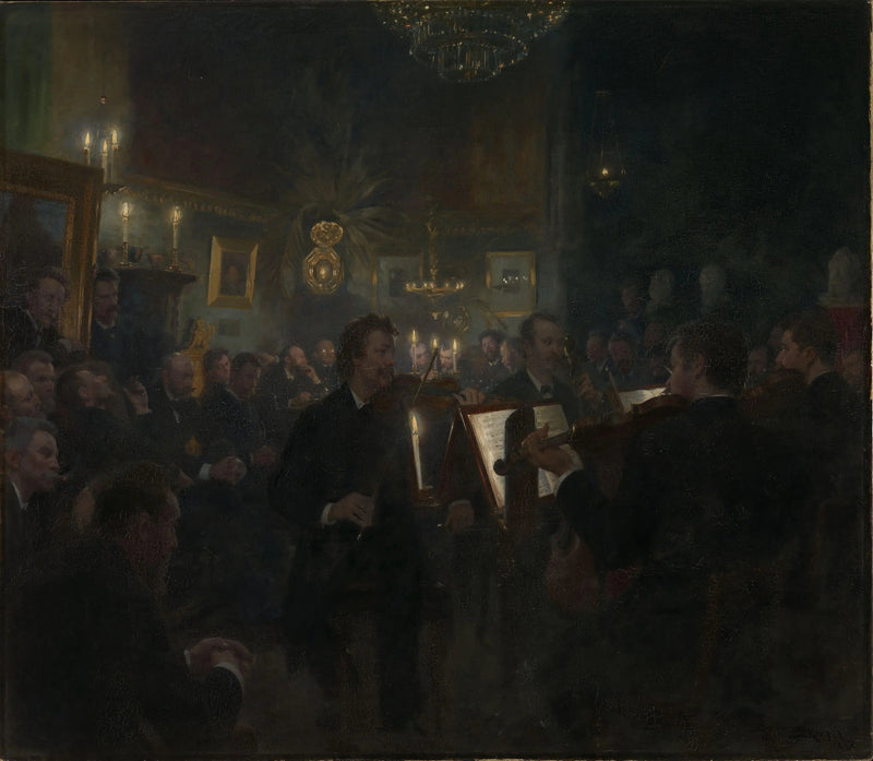 Musik im Studio - Peder Severin Krøyer