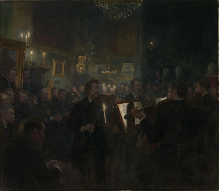 Musik im Studio - Peder Severin Krøyer