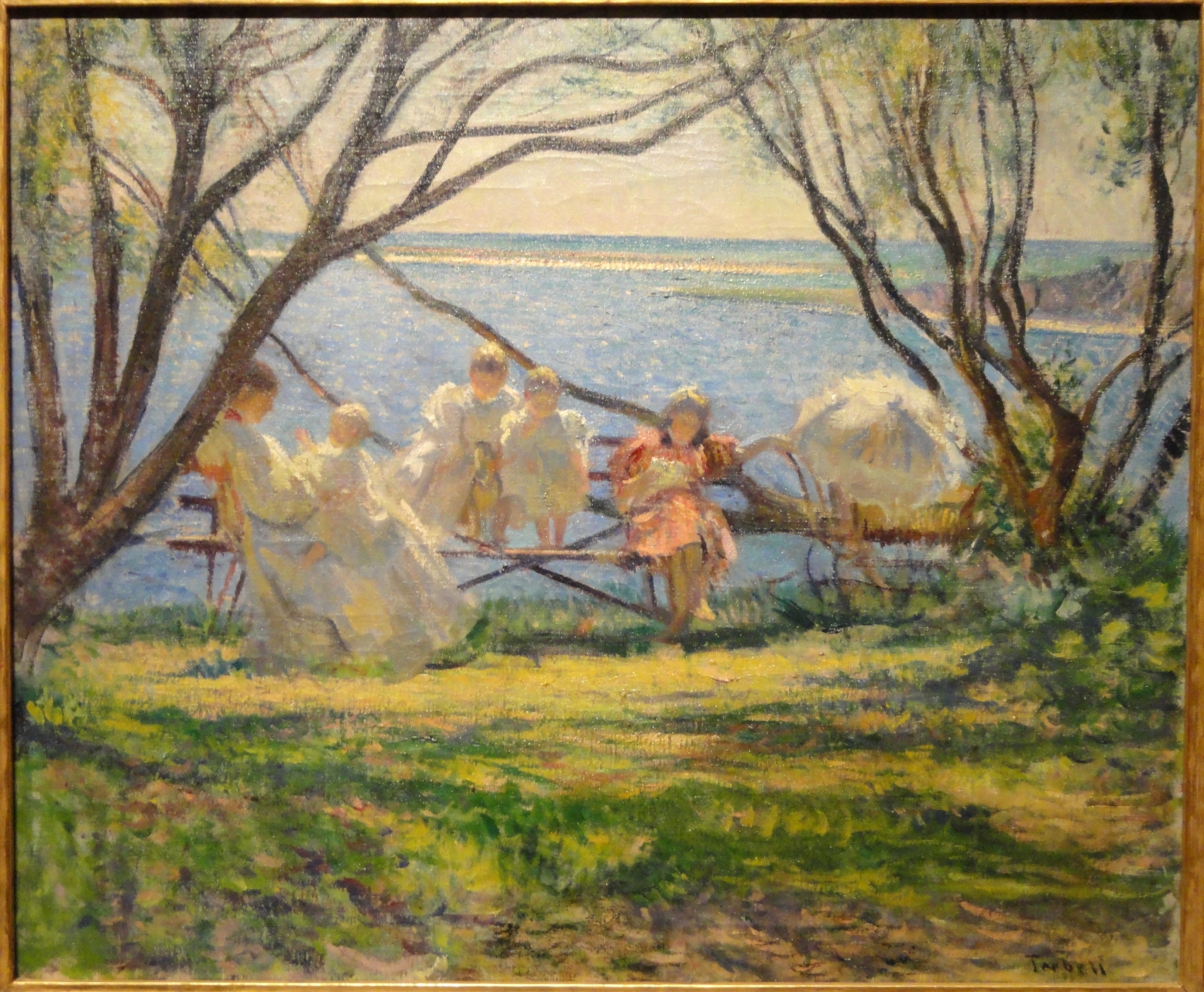 My Family at Cotuit - Edmund Charles Tarbell - Alpha Reproduction