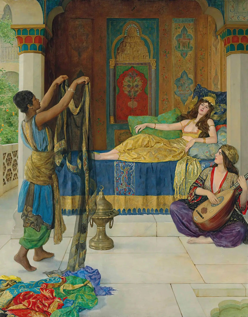 Myrrhe, Aloe und Cassia - John Collier
