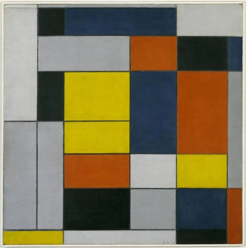 Nr. VI / Komposition Nr. II - Piet Mondrian