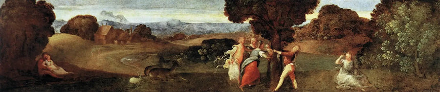 Geburt des Adonis - Titian