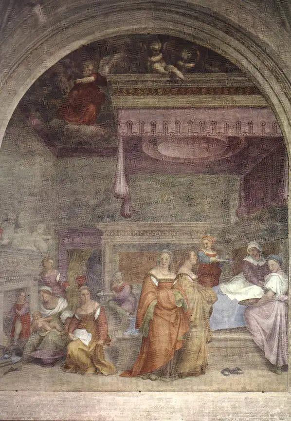 Geburt der Jungfrau - Andrea del Sarto