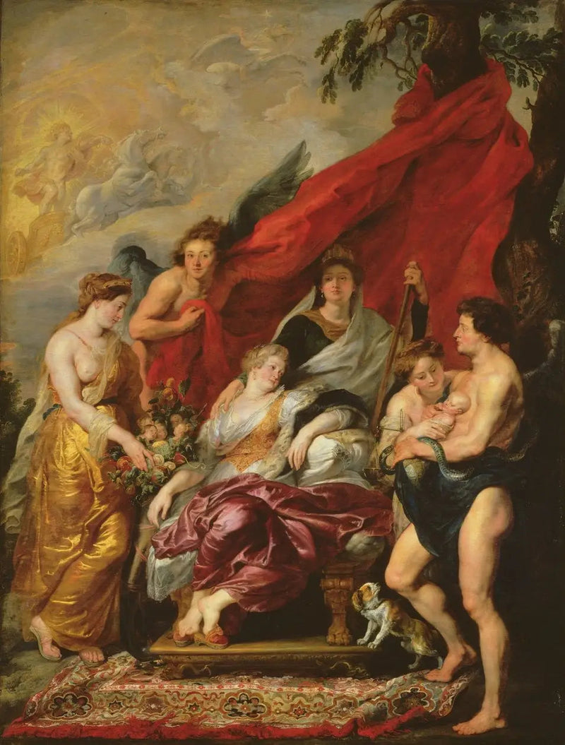 Geburt von Ludwig XIII. - Peter Paul Rubens