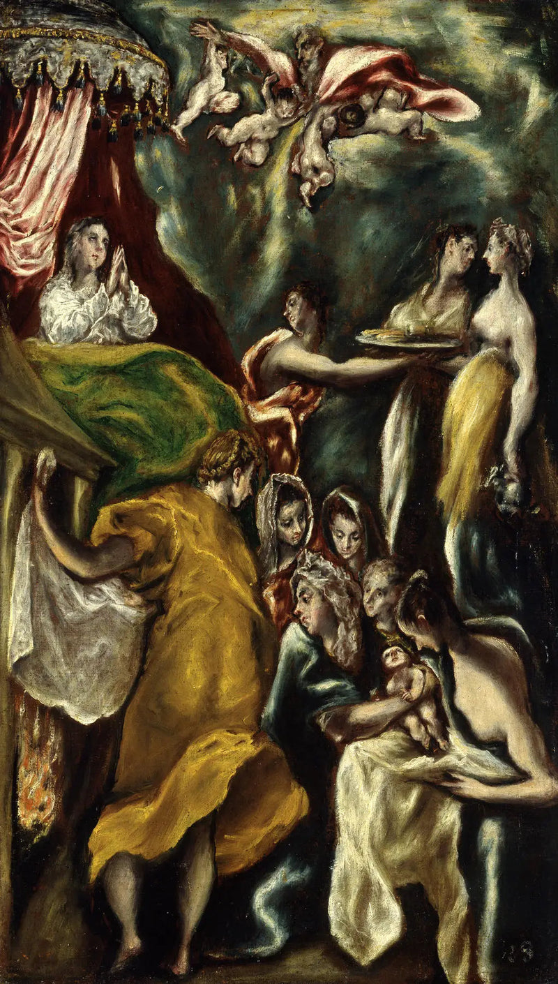 Geburt Mariens - El Greco