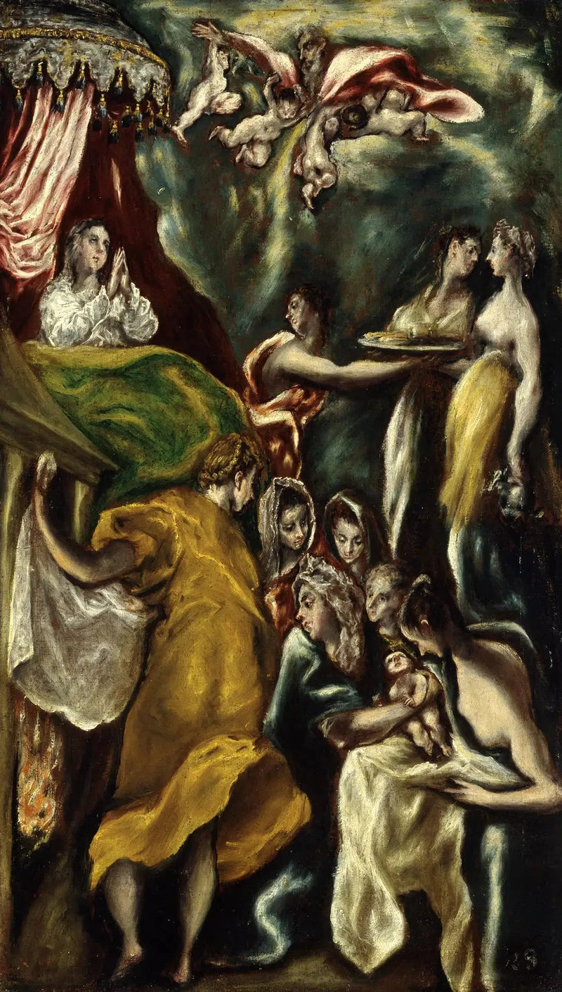 Geburt Mariens - El Greco