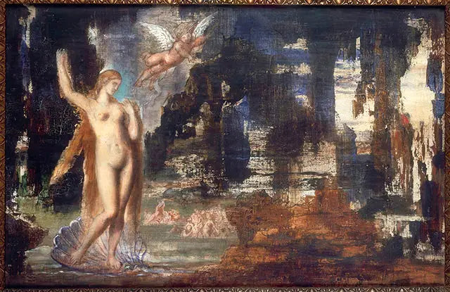 Geburt der Venus - Gustave Moreau