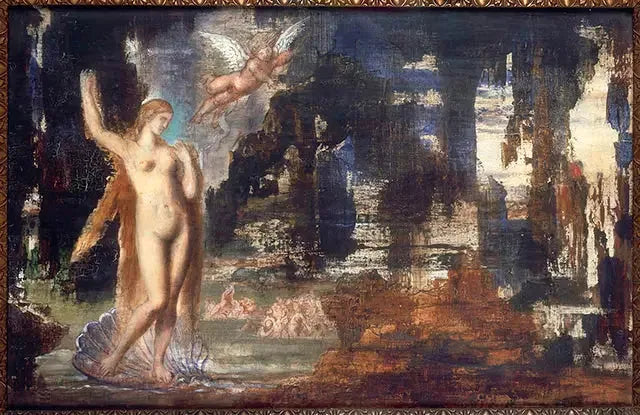 Geburt der Venus - Gustave Moreau