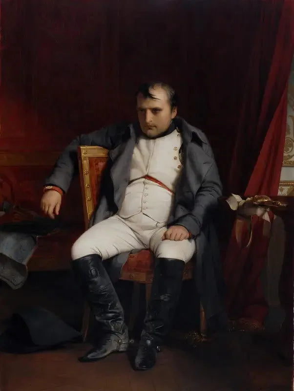 Napoleon I. in Fontainebleau am 31. März 1814 - Paul Delaroche