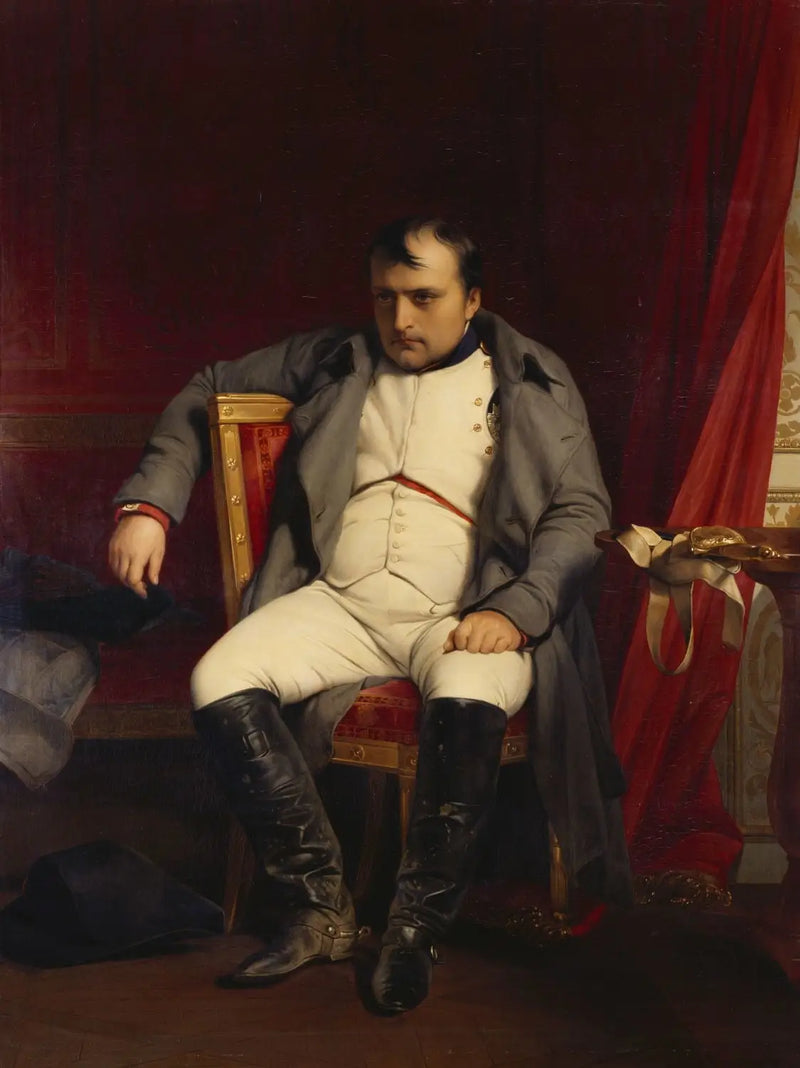 Napoleon I. in Fontainebleau am 31. März 1814 - Paul Delaroche