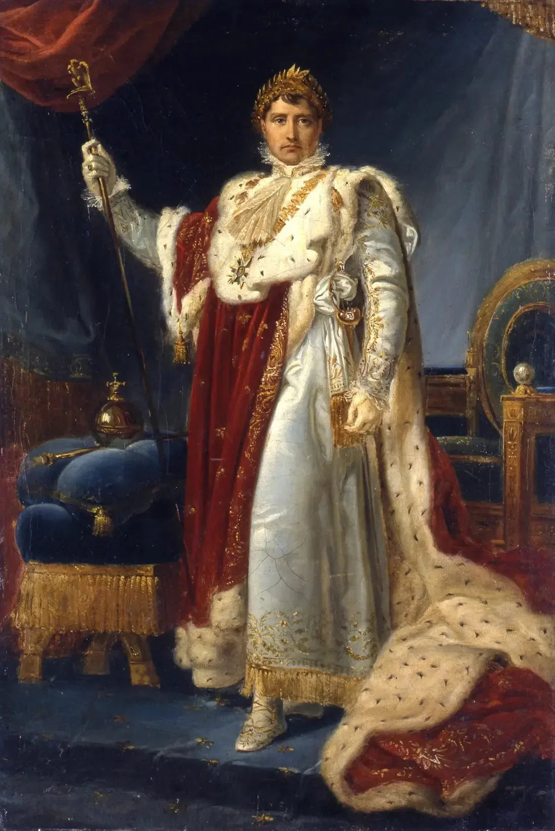 Napoléon Ier, empereur - François Gérard image 1 reproduction de peinture à l’huile