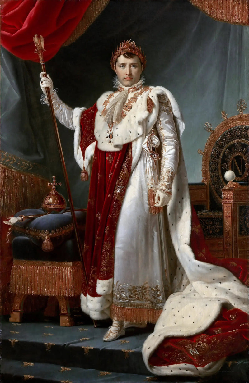 Napoleon I. in der Krönungsrobe - François Gérard