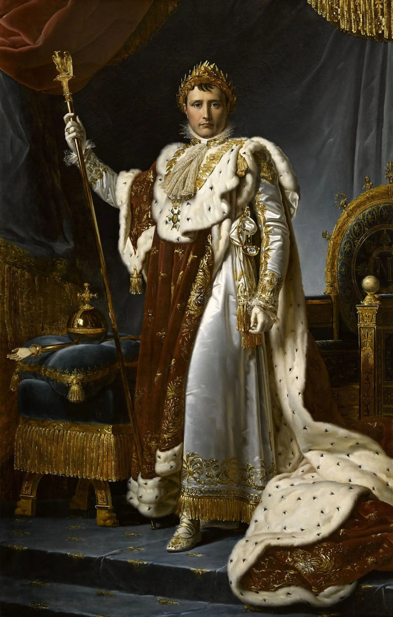 Napoleon I. in der Krönungsrobe - François Gérard
