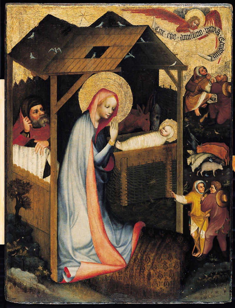 Nativity - Meister des Třeboň Altarbildes