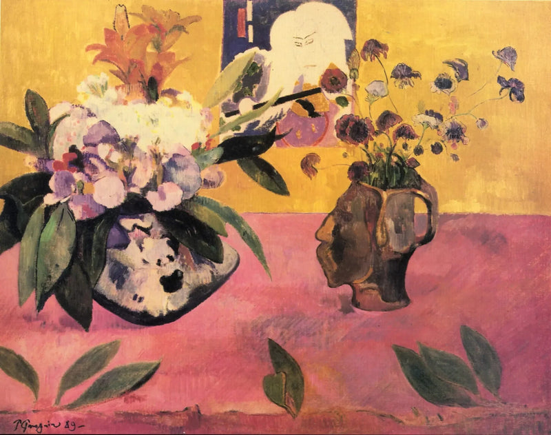 Stillleben mit japanischem Druck - Paul Gauguin