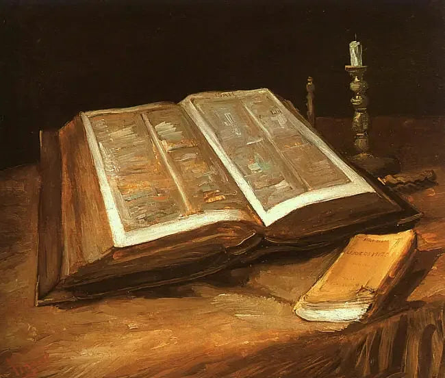 Stillleben mit der Bibel - Vincent van Gogh
