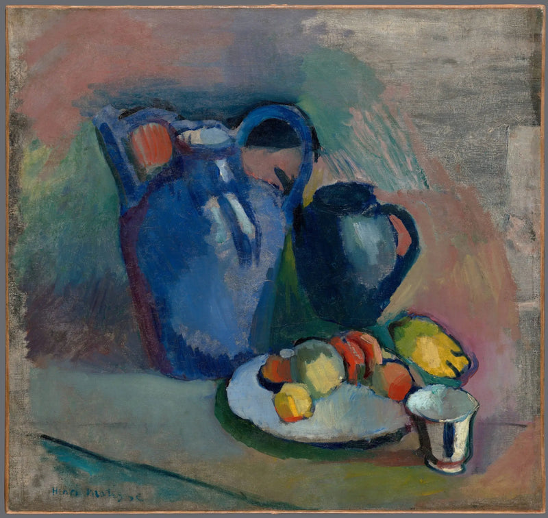 Stilleben mit der blauen Kanne - Henri Matisse