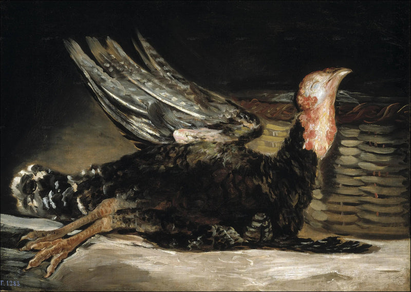 Stillleben mit Truthahn - Francisco de Goya