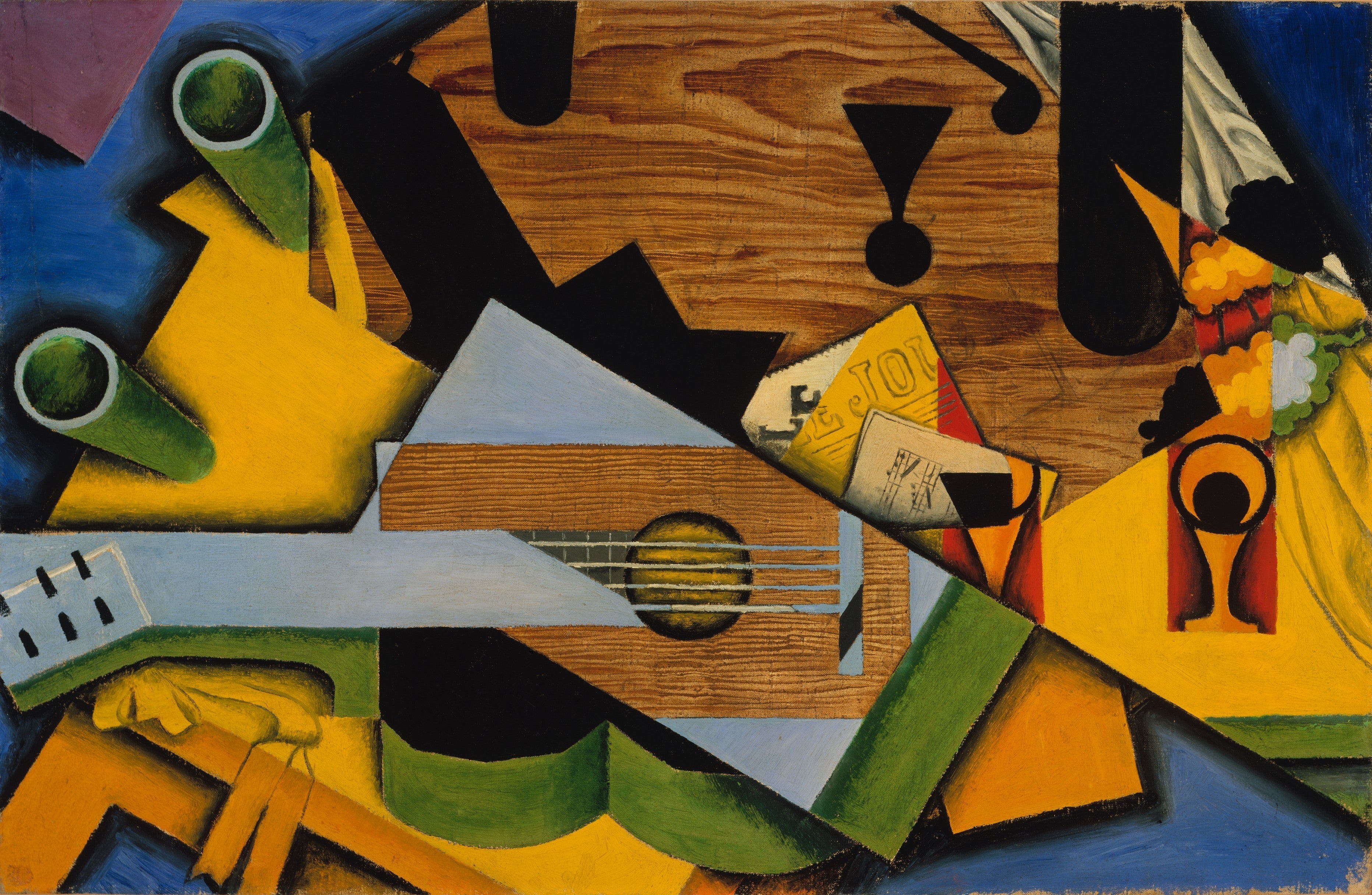 Stillleben mit Gitarre - Juan Gris