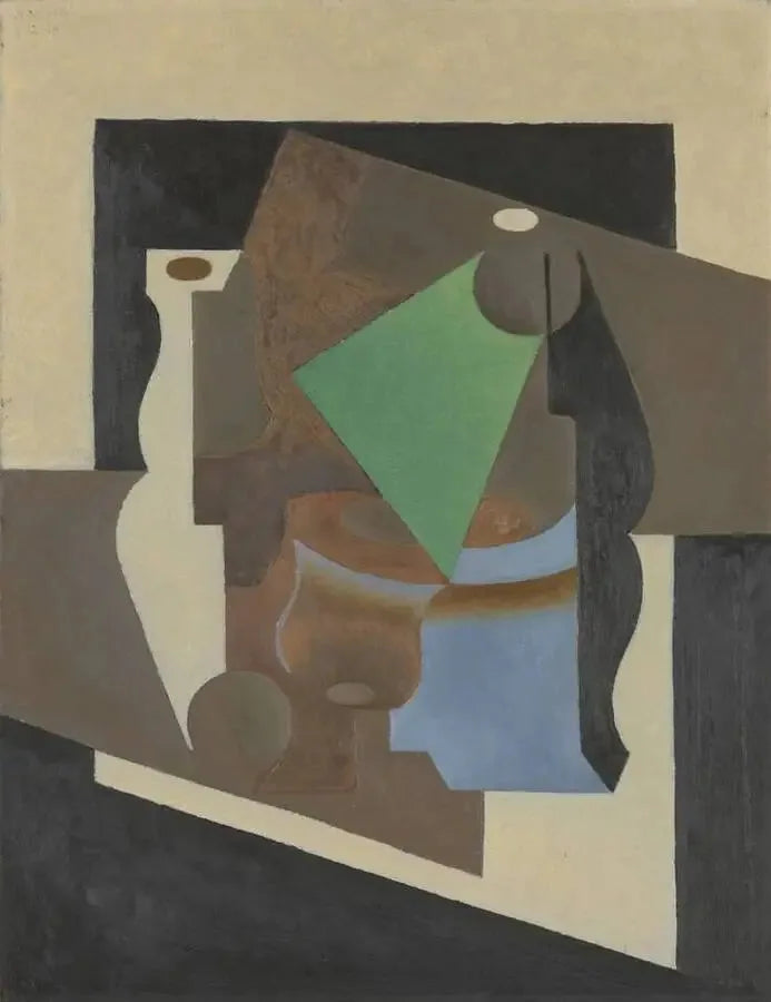 Stillleben mit Lampe - Juan Gris
