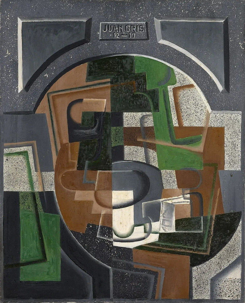 Stillleben mit Platte - Juan Gris