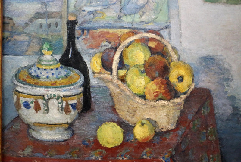 Stillleben mit Suppenterrine - Paul Cézanne