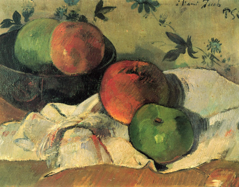 Stilleben mit dem Freund Jakob - Paul Gauguin