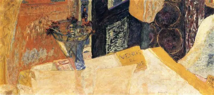 Stillleben mit Blumenstrauß oder Die Venus von Kyrene - Pierre Bonnard