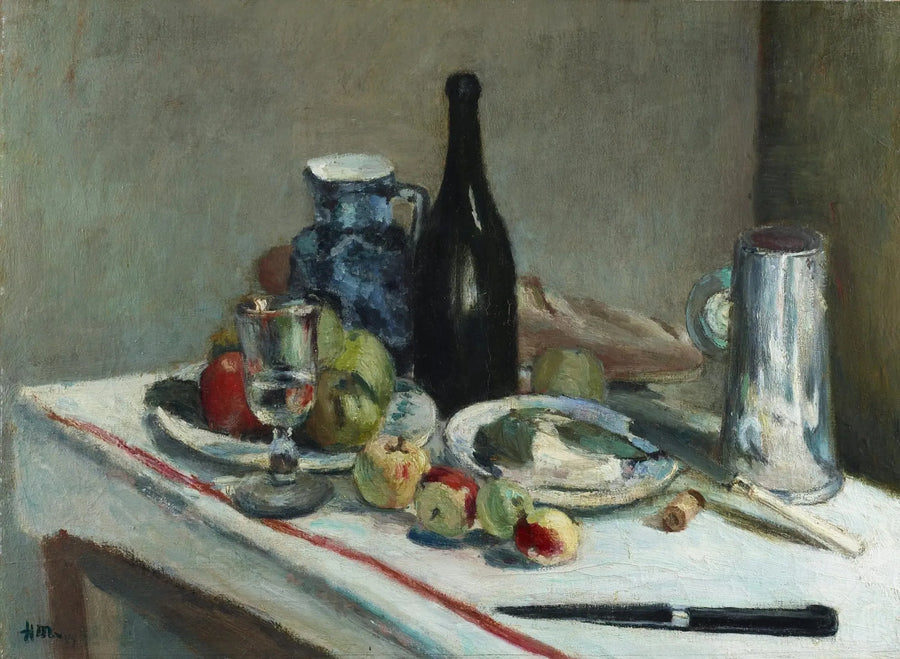 Stillleben mit schwarzem Messer - Henri Matisse