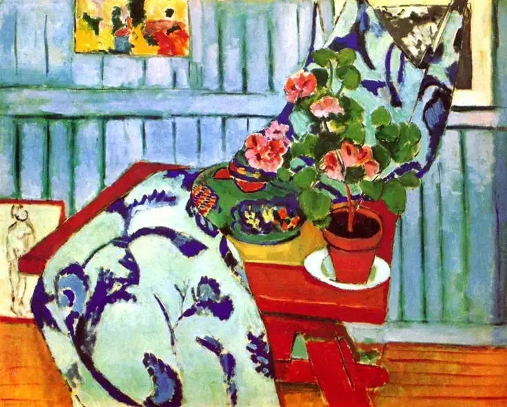 Stillleben mit Geranien - Henri Matisse