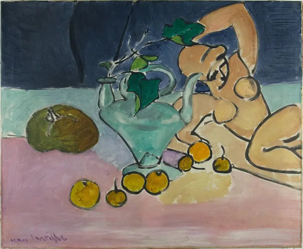 Nature morte au lierre - Henri Matisse image 1 reproduction de peinture à l’huile