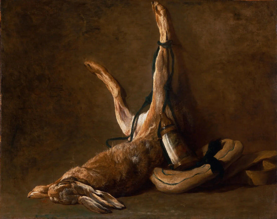 Stillleben mit Hasen - Jean Siméon Chardin