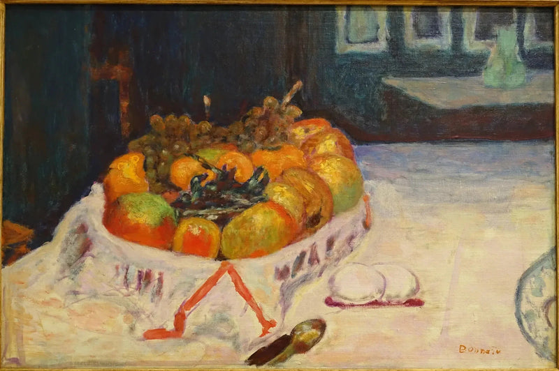 Stillleben mit Obstkorb - Pierre Bonnard
