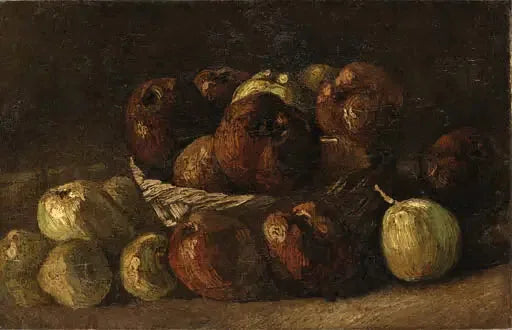 Stillleben mit Apfelkorb - Vincent van Gogh