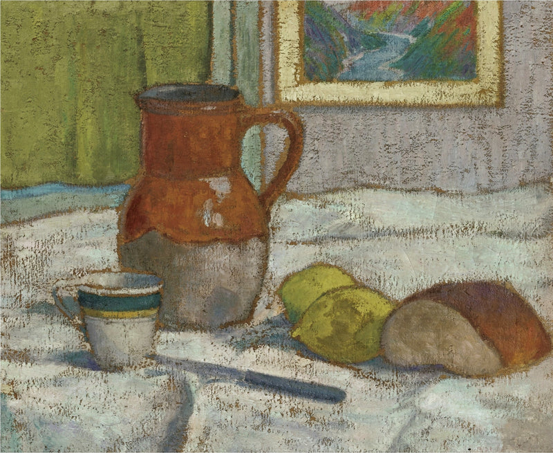 Stillleben mit Krug und Tasse - Émile Bernard