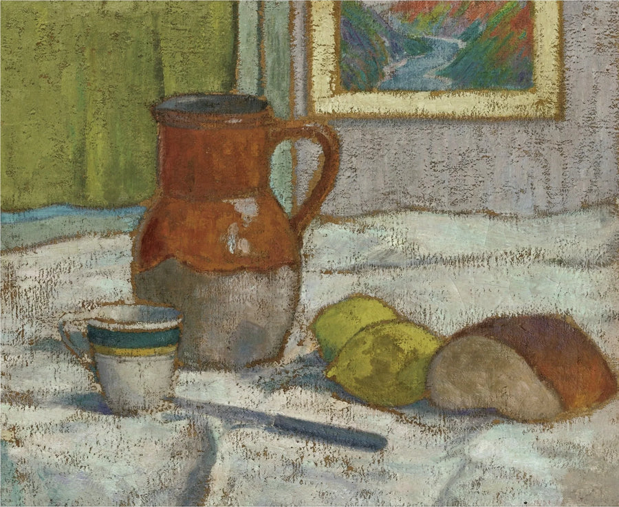 Stillleben mit Krug und Tasse - Émile Bernard