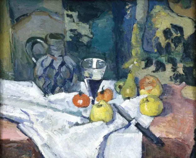 Stillleben mit Steinguttopf - Paul Cézanne