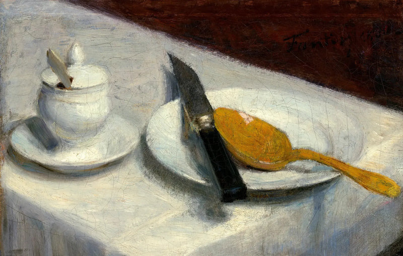 Stillleben mit Senfglas - Henri Fantin-Latour