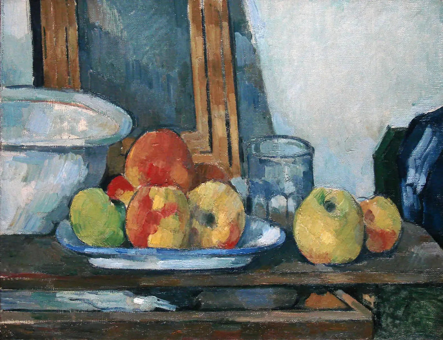 Stillleben mit offenem Schubfach - Paul Cézanne