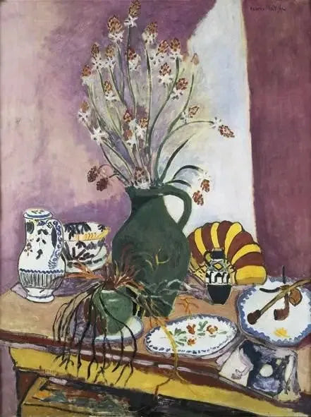 Stillleben mit Asphodelen - Henri Matisse