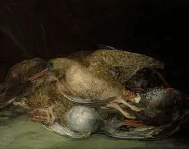 Stillleben mit Rebhühnern - Francisco de Goya