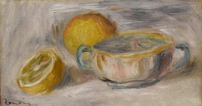 Stilleben mit Zitronen - Pierre-Auguste Renoir