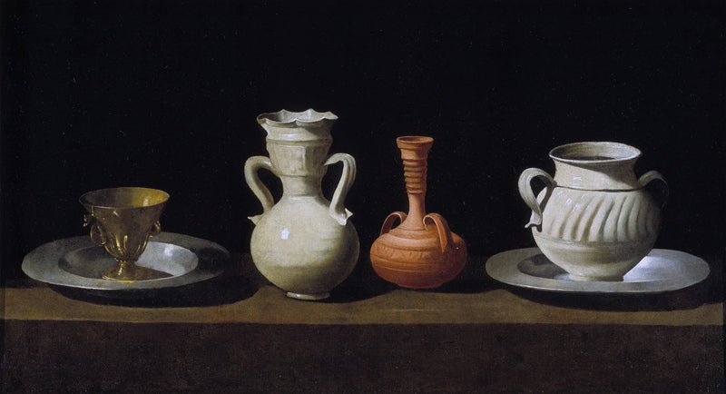 Stillleben mit Krügen - Francisco de Zurbarán